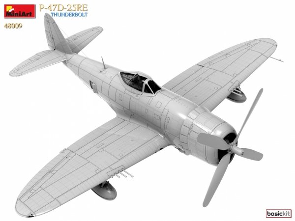 Mini Art 48009 P-47-25RE Thunderbolt 1/48