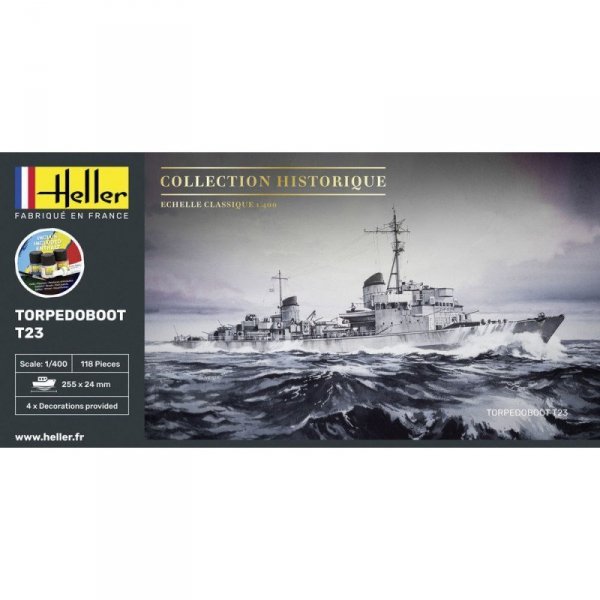 Heller 57011 Starter Kit - Torpedoboot T23