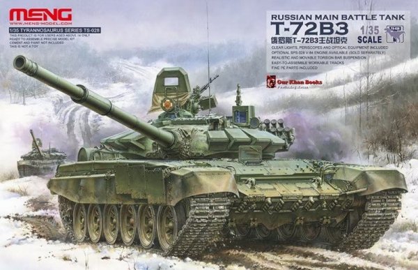 Meng TS-028 Russian Tank T-72 B3 1/35