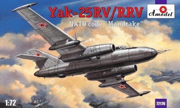 Amodel 72176 Yak-25 Rv/Rvv Mandreke 1/72
