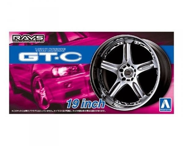 Aoshima 05461 1/24 TP#70 Volk Racing GT-C 19inch