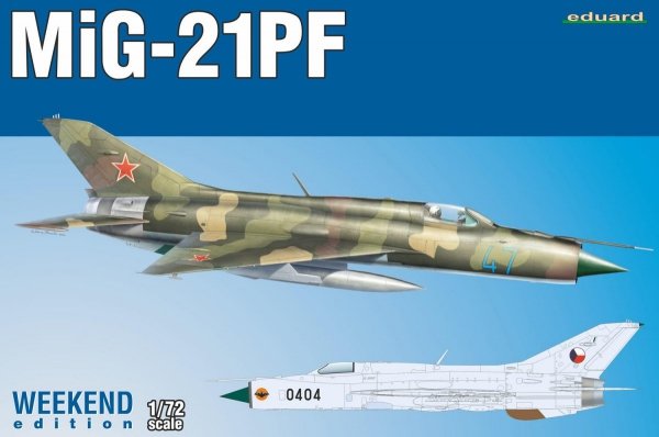 Eduard 7455 MIG-21PF Weekend edition