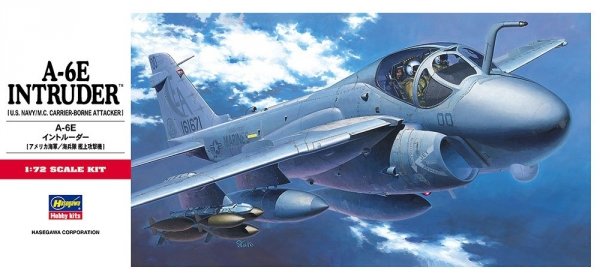Hasegawa C8-00338 1/72 A-6E Intruder