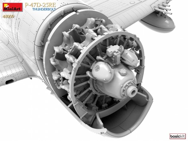Mini Art 48009 P-47-25RE Thunderbolt 1/48