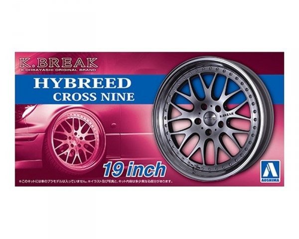 Aoshima 06114 1/24 TP#101 K-Break Hybreed Cross Nine 19inch