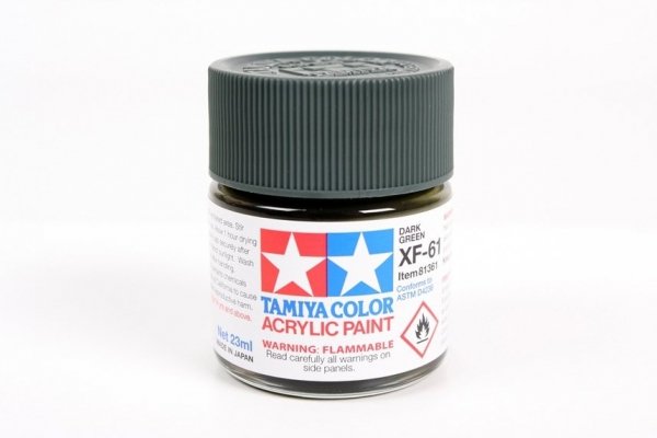 Tamiya 81361 XF-61 Dark Green 23ml