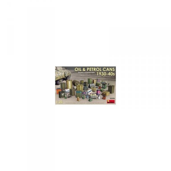 Mini Art 35595 Oil & Petrol Cans 1930-40s