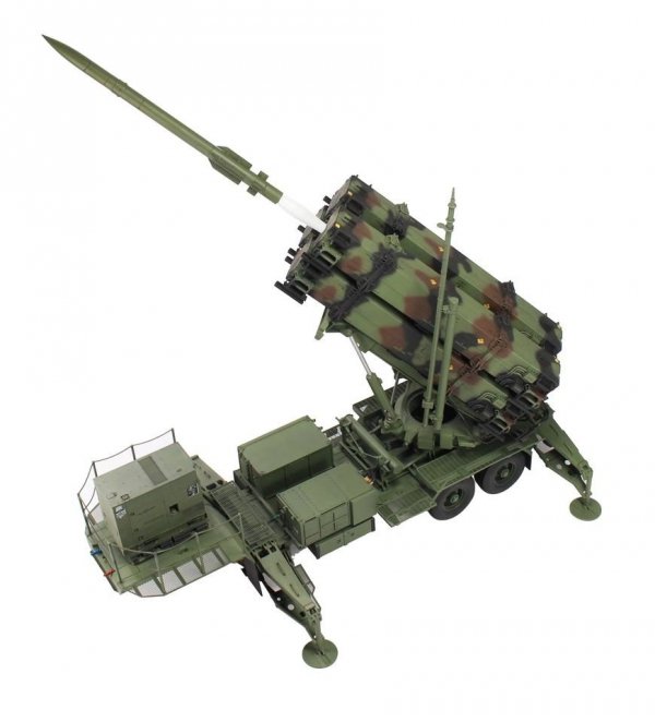 AFV Club AF35S93  Patriot Lanching Station &amp; PAC-3  M91 Munition (the plastic parts of injection from Trumpeter) 1/35