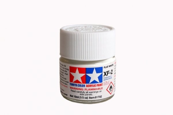 Tamiya 81702 Acrylic Mini XF-2 Flat White 10ml