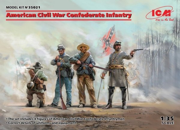 ICM 35021 American Civil War Confederate 1/35