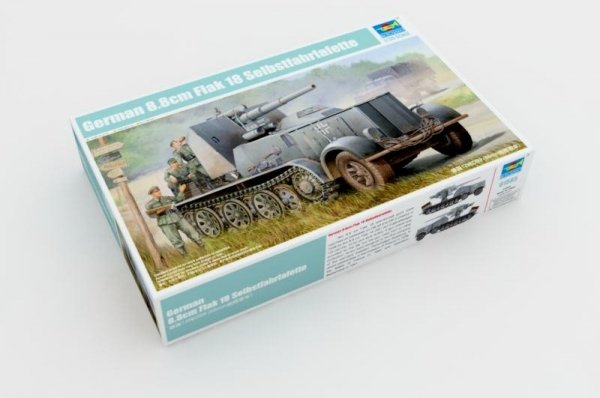 Trumpeter 01585 8,8Cm Flak 18 Selb.