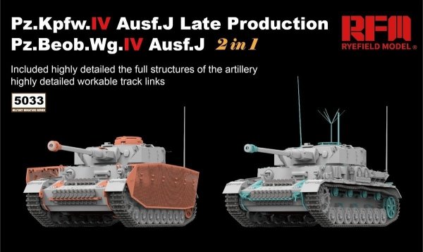 RFM-5033 Pz.Kpfw.IV Ausf.J Late Production/ Pz.Beob.Wg.IV Ausf.J - 2-1