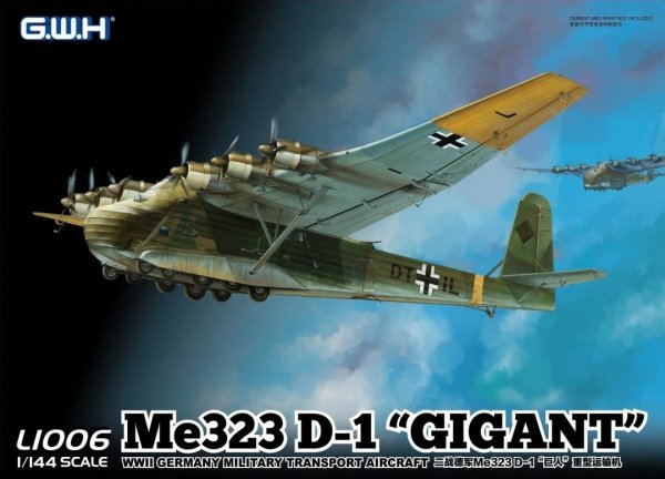 Great Wall Hobby L1006 Me323 D-1 Gigant 1/144