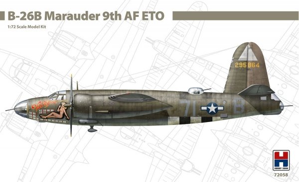 Hobby 2000 72058 B-26B Marauder 1/72