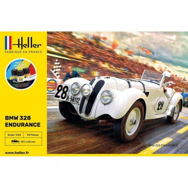 Heller 56782 Starter Kit - BMW 328 Endurance