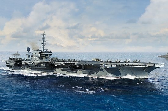 Trumpeter 06714 USS Kitty Hawk CV-63