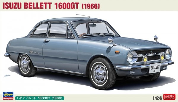 Hasegawa 20701 Isuzu Bellett 1600GT (1966) 1/24