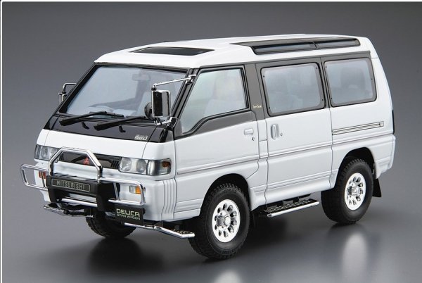 Aoshima 06139 1/24 MC#27 Mitsubishi P35W Delica Star Wagon '91