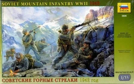 Zvezda 3606 Sov. Mountain T. 1/35