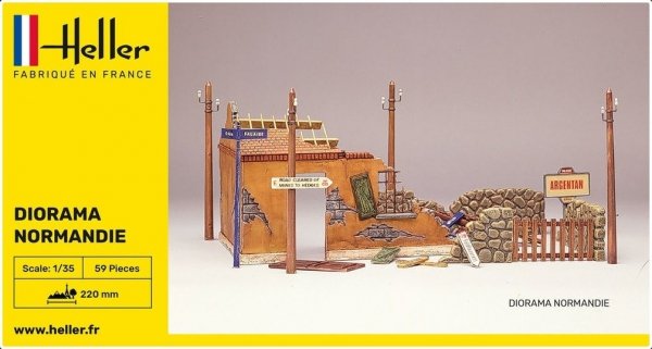 Heller 81250 Diorama - Normandia