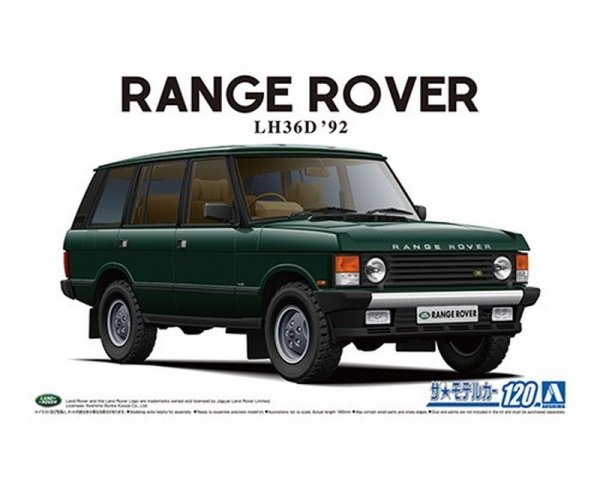 Aoshima 05796 1/24 MC#120 Landrover LH36D Rangerover Classic'92
