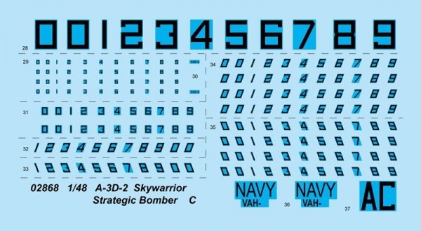 Trumpeter 02868 A-3D-2 Sky Warrior