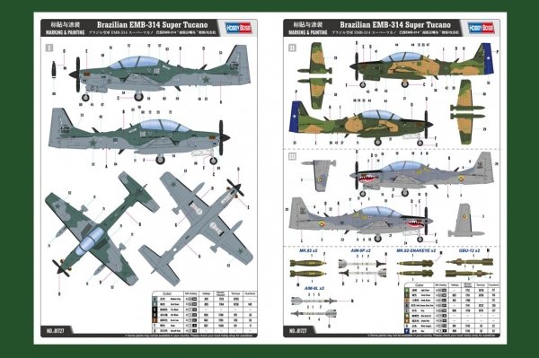 Hobby Boss 81727 1/48 Brazilian Emb314 Super Tucan