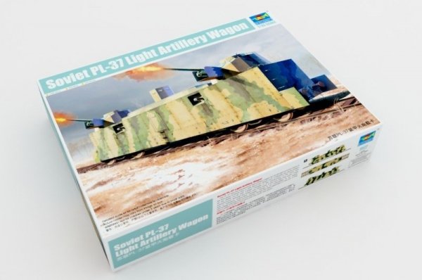 Trumpeter 00222 Soviet Pl-37 Light Artil. Wagon