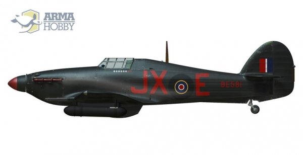 Arma Hobby 70042 Hurricane Mk II/C  Expert set 1/72