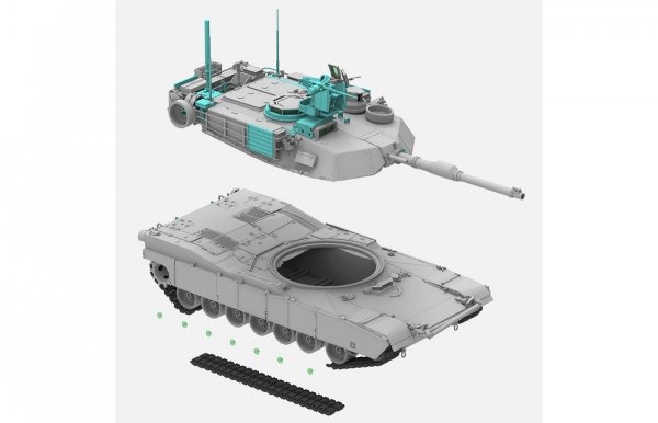 RFM-5029 M1A2 SEP V2 Abrams 1/35