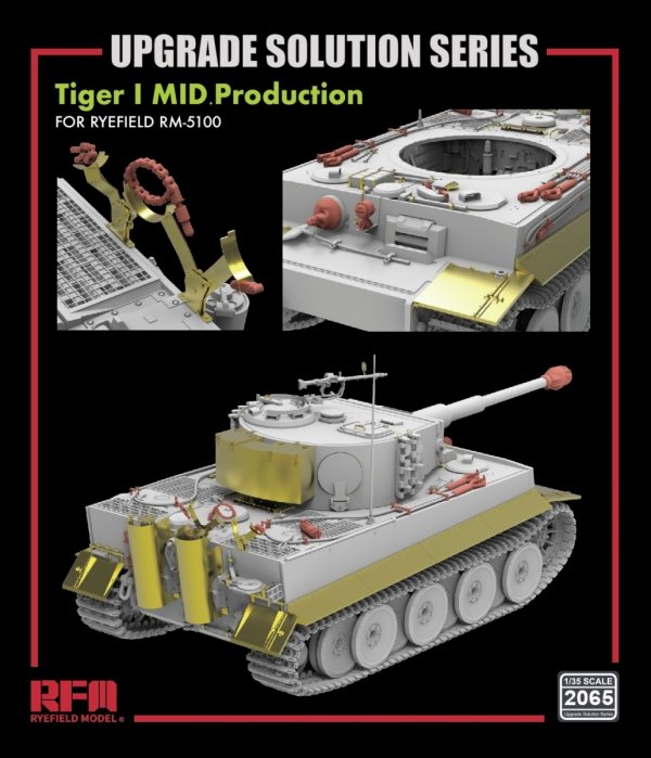 RFM-2065 Upgrade Set for 5100 Pz.Kpfw. VI Ausf. E Tiger I Mid 1/35