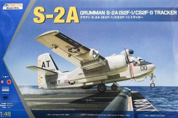 Kinetic 48039 1/48 S-2A Tracker
