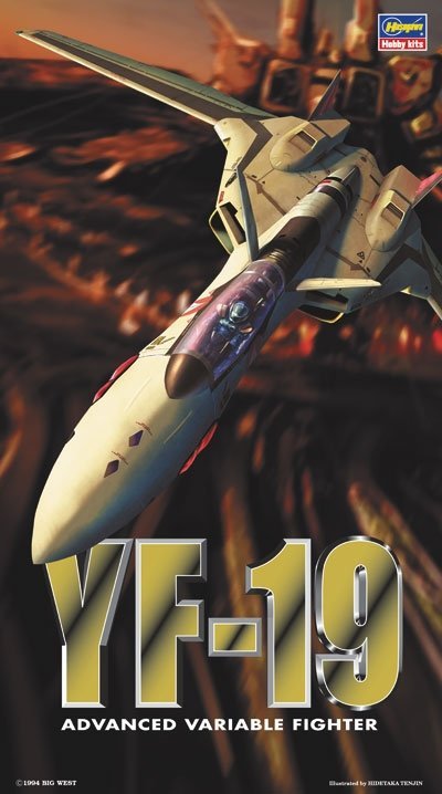 Hasegawa 65709 YF-19 Advanced Variable Fighter 1/72