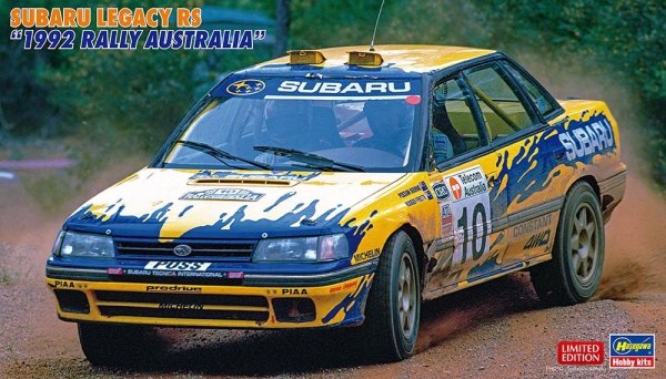 Hasegawa 20527 Subaru Legacy RS &quot;1992 Rally Australia&quot; 1/24