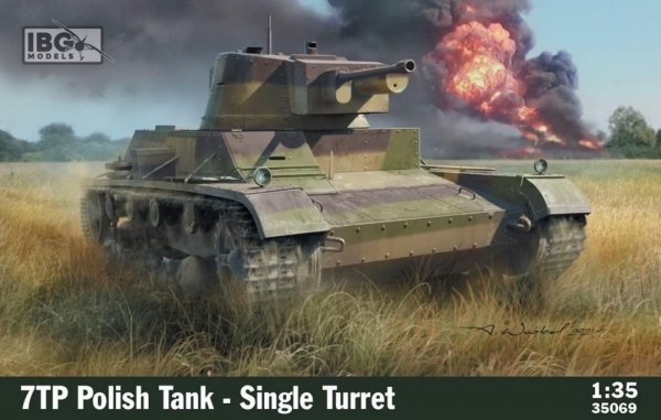 IBG 35069 7TP Polish Tank single Turret