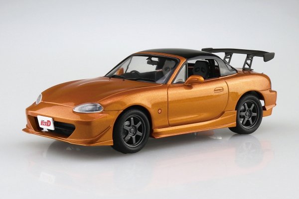 Aoshima 06418 1/24 Initial D#16 Omiya Satoshi NB8C Roadster 1/24