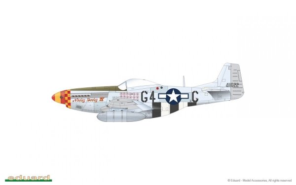 Eduard 82105 P-51K Mustang Boeing ProfiPack