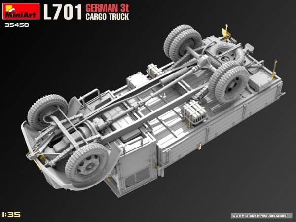 Mini Art 35450 L701 German 3t Cargo Truck 1/35