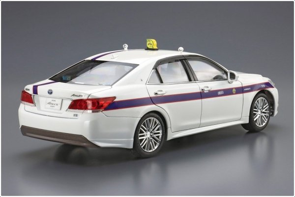 Aoshima 06225 1/24 MC#SP03 Toyota AWS210 Crown Athlete '13 Tokyo Individual Taxi Cooperative