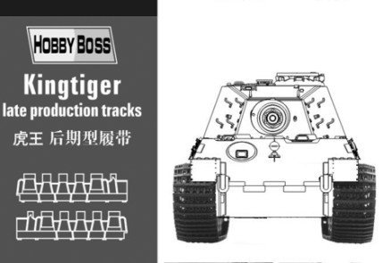 Hobby Boss 81002 1/35 Kingtiger Late Production Tr
