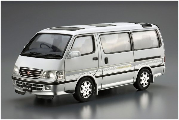 Aoshima 06274 1/24 MC#133 Toyota KZH100G Hiace Super Custom G '99