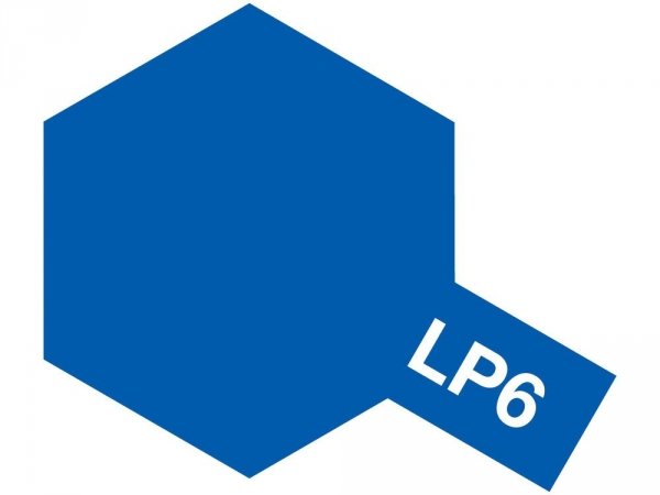 Tamiya 82106 LP-6 Pure Blue 10 ml