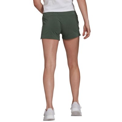 Spodenki damskie adidas Essentials Slim Shorts khaki GM5525 rozmiar:L