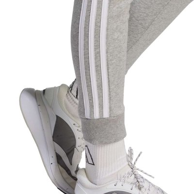 Spodnie damskie adidas Essentials 3-Stripes Fleece szare IL3282 rozmiar:M