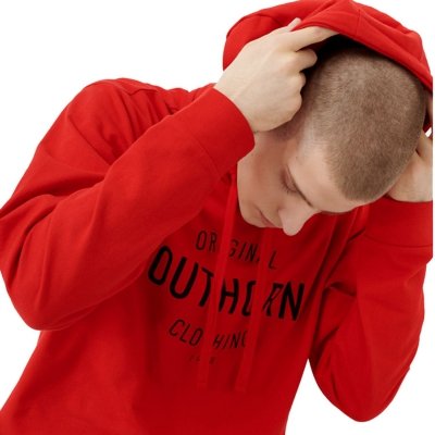 Bluza męska Outhorn czerwona HOL21 BLM602 62S rozmiar:L