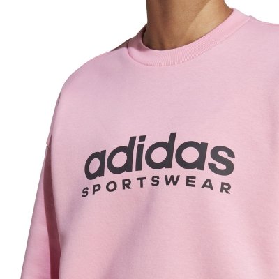 Bluza damska adidas ALL SZN Fleece Graphic różowa IC8716 rozmiar:XL