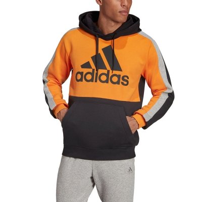Bluza męska adidas M CB HD pomarańczowo-czarna HE4326 rozmiar:M