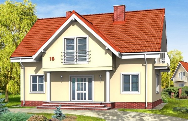 Projekt domu Miodowe Lata pow.netto 169,45 m2