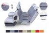 Indywidualna mata Kardiff Anti Slip L 137x167cm