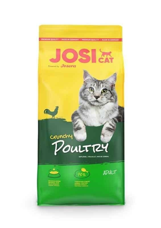 Josicat Crunchy Poultry 10kg Chrupiące krokieciki z Drobiem dla Kotów
